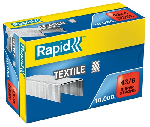 Zszywki Rapid Super Strong 43/6 10M 10000 szt 1