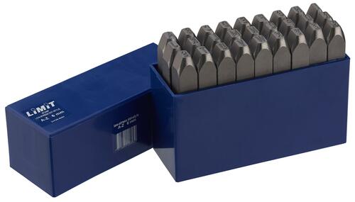 Stemple literowe 24436- litery od A do Z o wysokości 4 mm 1