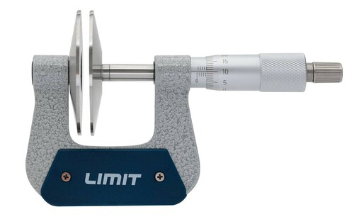 Mikrometr z końcówkami płytkowymi Limit MSP 0-25 mm 1