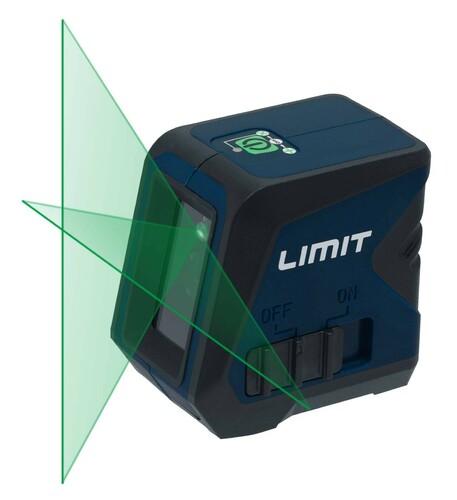 Laser krzyżowy z zieloną wiązką Limit 1000-G 1