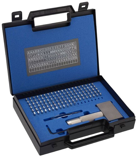 Komplet stempli - 4 mm 1