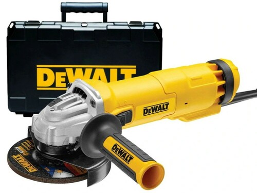 Szlifierka kątowa 125 mm 1400W włącznik suwakowy + walizka DWE4237K 1