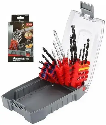 Zestaw 15szt wierteł 2.2-6mm Black&Decker 1