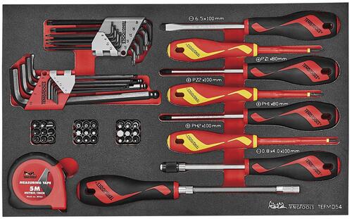 54-elementowy zestaw wkrętaków Teng Tools TEFMD54 1