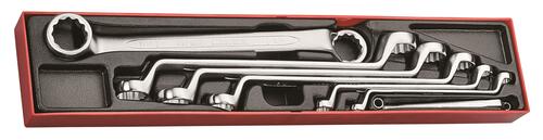 7-elementowy zestaw kluczy oczkowych Teng Tools TTX6707 1