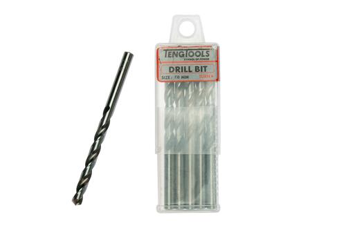 Wiertło kręte krótkie 7,0 mm (10 szt) DBx070 Teng Tools 151661600 1