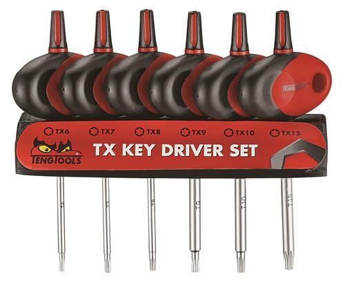 Zestaw wkrętaków precyzyjnych Torx Teng Tools MDM706TXT 1