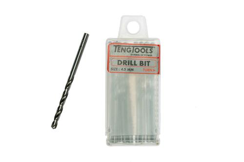 Wiertło kręte krótkie 4,5 mm (10 szt) DBx045 Teng Tools 151661006 1