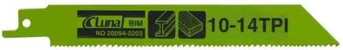 Brzeszczoty szablaste bimetalowe, do drewna i metalu 200x19x0,9-10/14 (25 szt.) 1