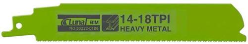 Brzeszczot szablasty, bimetal, do szybkich, prostych cięć metalu 230x25x1,1 1418T (50 szt.) 1
