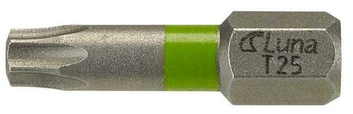 Groty wkrętakowe ze strefą skrętną Torx H6.3 25 mm TX27 (2 szt.) 1