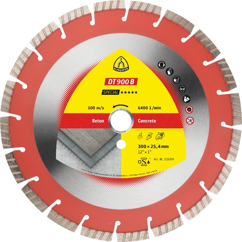 Tarcza diamentowa 400x3,6x25,4 beton DT 900 B Special Klingspor 347490 1
