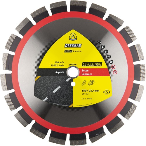 Tarcza diamentowa 300x2,8x20 asfalt DT 350 AB Extra CEVOLUTION Klingspor 340232 1