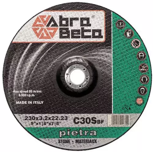 Tarcza do cięcia betonu 115x3,2x22,23 C30S Standard wypukła AbraBETA 000560118 1