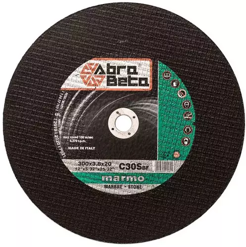 Tarcza do cięcia betonu 300x3,8x20 C30S Standard płaska AbraBETA 000581300 1