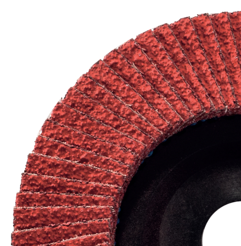Ściernica listkowa talerzowa płaska, ceramiczna ac40, talerz nylonowy 115x22mm, listki pojedyncze, abrabeta diamond 1