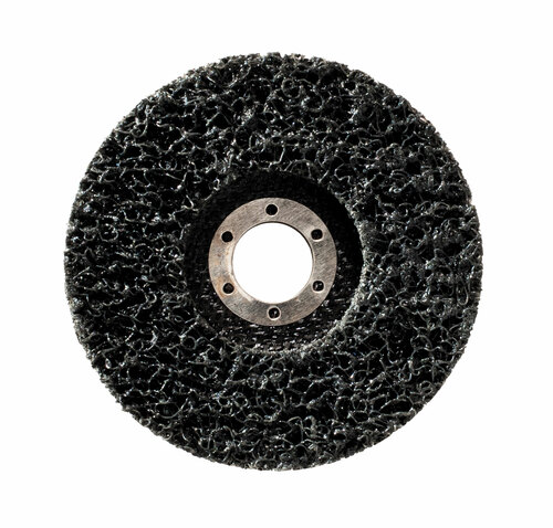 Ściernica talerzowa płaska z włókniny wielkoporowej, talerz fibrowy 115x22,23mm, abrabeta 1