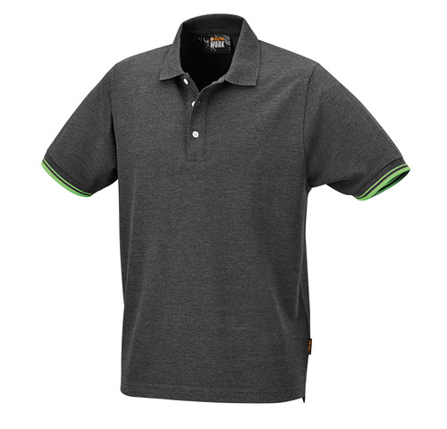 Koszulka polo bawełn.szara 7547g m 1