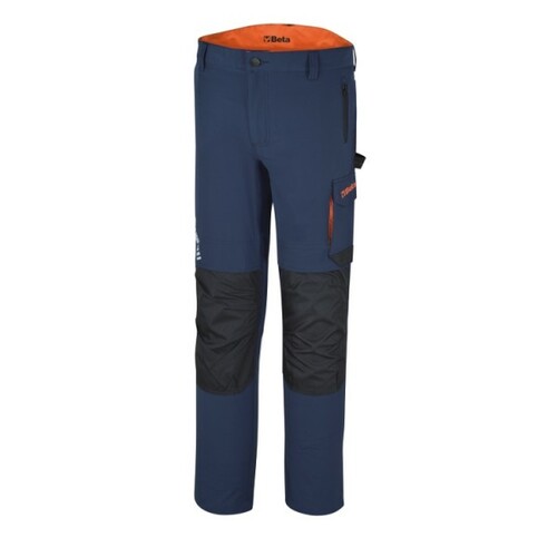 Spodnie robocze stretch 7660b granat m 1
