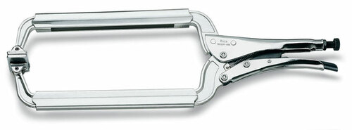 Szczypce nastawne, samoblokujące, szczęki typu c z ruchomymi końcówkami, model 1062gm, 460mm 1