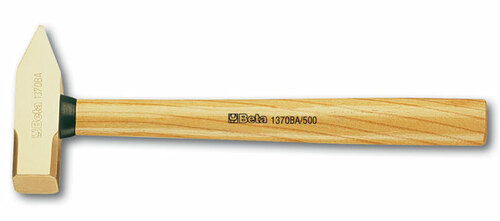 Młotek ślusarski, nieiskrzący, model 1370ba, 1000g 1