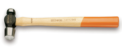 Młotek z kulistym noskiem i obuchem, model 1377, 900g 1