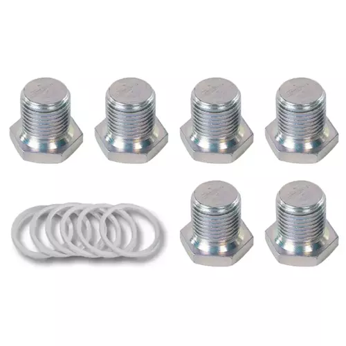 Zestaw korków spustu oleju i podkładek, 12 elementów, model 1495T, M13x1,5mm 1