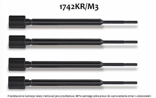 Komplet trzpieni do nitownicy 1742, model 1742kr/m3, m3 (komplet 4 sztuk) 1