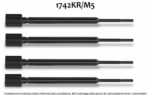 Komplet trzpieni do nitownicy 1742, model 1742kr/m5, m5 (komplet 4 sztuk) 1