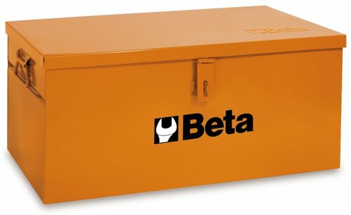 Skrzynia narzędziowa, z blachy stalowej, lakierowana, pomarańczowa, model 2200/c22blo, 1010x410x400mm 1