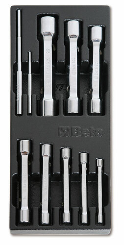 Wkład profilowany twardy z zestawem 8 kluczy 930, 6-22mm z pokrętłami 940, model 2424/t73 1