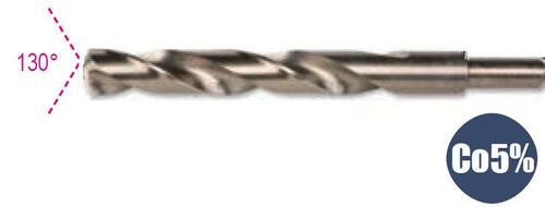 Wiertło cylindryczne krótkie szlifowane 18mm HSS-CO 5% kobaltowe Beta 415CO-A/18 1