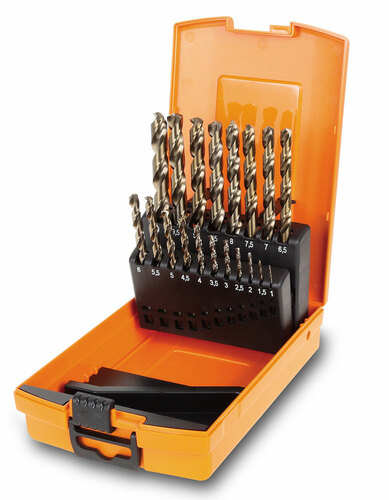 Komplet 19 wierteł 1-10x0,5mm szlifowanych kobaltowych Beta 415CO/SP19A 1