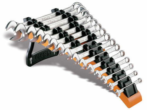 Komplet kluczy płasko-oczkowych 42, 6-24 mm, 15 sztuk, w stojaku z tworzywa sztucznego, model 42/sp15 1