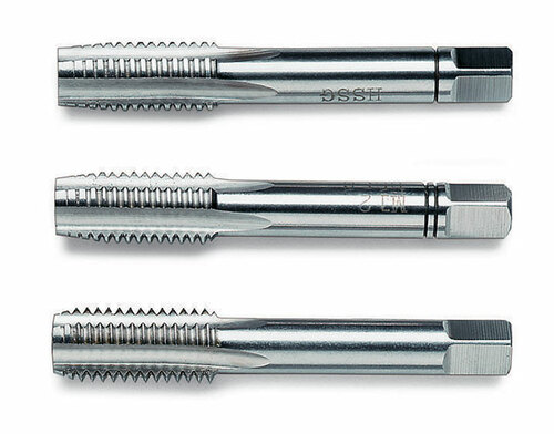 Komplet 3 gwintowników ręcznych, model 431, HSS, gwint metryczny M24x3 BETA 1
