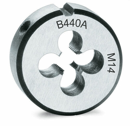 Narzynka okrągła, model 440A, stal chromowa, gwint metryczny M14x2mm 1