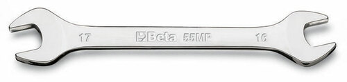 Klucz płaski dwustronny, polerowany, model 55mp, 12x13mm 1