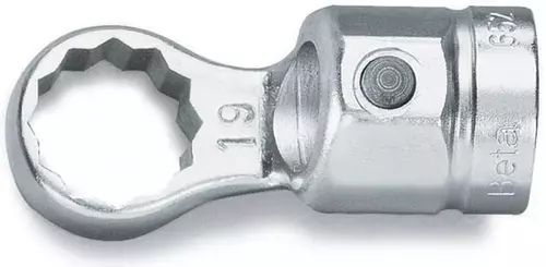 Głowica wymienna oczkowa 18 mm do kluczy dynamometrycznych z trzpieniem Ø 16 mm Beta 652/18 1