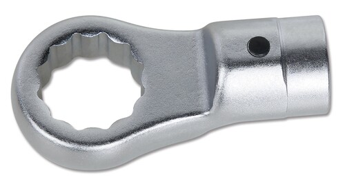 Głowice z kluczem oczkowym do pokręteł dynamometrycznych, zabierak okrągły, 22 mm, model 654/36 1