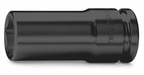 Nasadka udarowa sześciokątna, długa smukła z gniazdem 3/4, model 728ls, 19mm 1