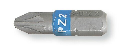Końcówka wkrętakowa profil pozidriv-supadriv, zabierak 1/4, model 860pz/1 1