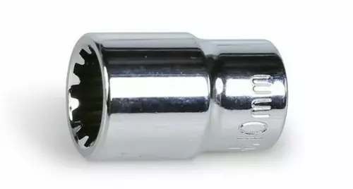 Nasadka z profilem uniwersalnym, gniazdo 1/4", chromowana, model 900U/7 1