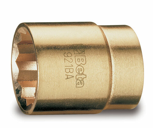 Nasadka dwunastokątna z gniazdem 1/2 nieiskrząca, model 921ba, 25mm 1