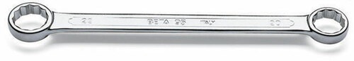 Klucz oczkowy dwustronny prosty, model 95, 17x19mm 1