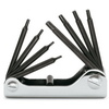 Komplet kluczy trzpieniowych profil torx, t9 - t40, 8 sztuk, w rękojeści, model 97tx/g8 1