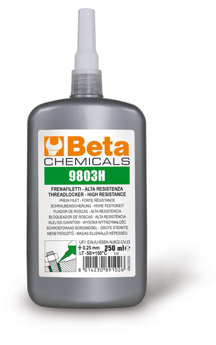 Klej do gwintów duża siła butelka 250ml 1