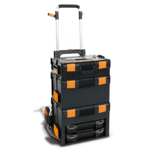 System modułowy beta combo, trzy moduły z wózkiem transportowym, model 9900/c99 1