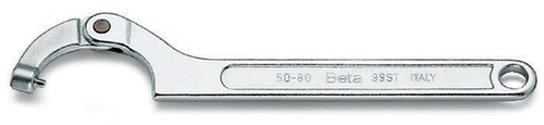 Klucz hakowy z okrągłym bolcem, przegubowy, model 99st, 120-180mm 1