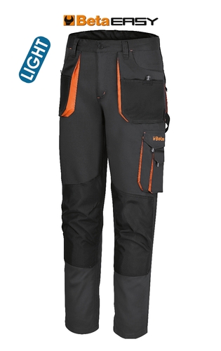 Spodnie robocze easy light szare 7860g xxxxl 1