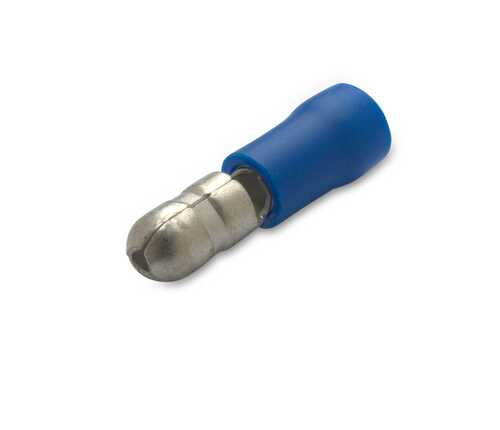 Wtyk izolowany z antywibracyjną tulejką miedzianą, 2.5/5, pvc, zakres 1.5-2.5 mm2, niebieski, opakowanie 100 sztuk model... 1